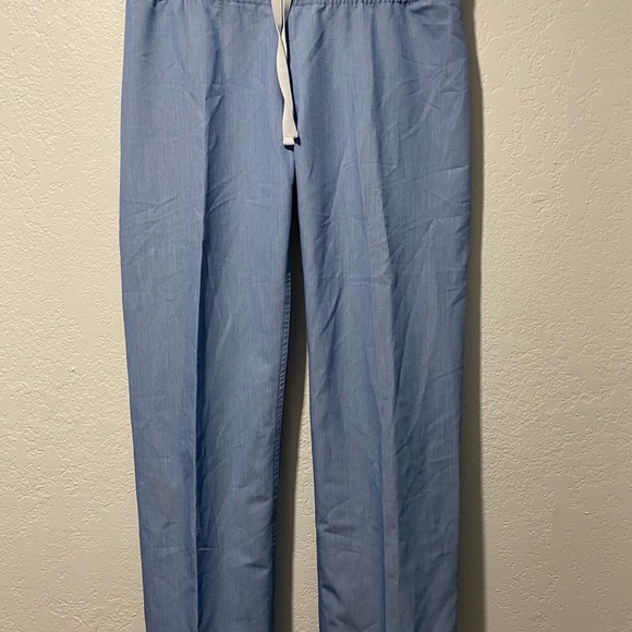 Figs Technical Collection Scrubs Pants Womens S Baby Blue “Drawstring” - Picture 7 of 7